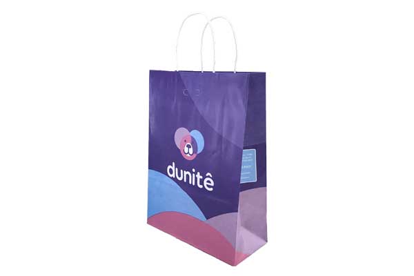 Sacolas de Papel Alça cordão