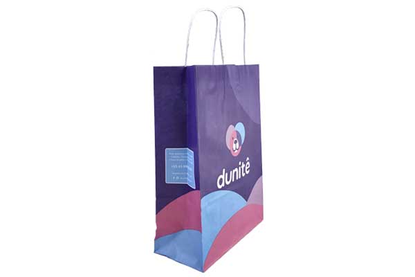 Sacolas de Papel Alça cordão